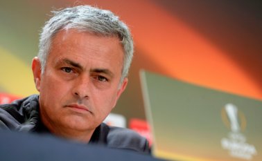 José Mourinho, técnico del Manchester United AFP