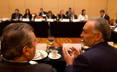 Comisiones de Paz del Congreso se reunieron con el Consejo de Seguridad de la ONU. Colprensa