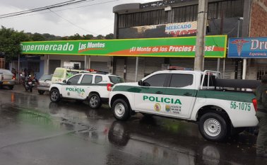 La reacción de un vigilante frustró el atraco del supermercado Los Montes, ubicado en la avenida 22 con calle 24 del barrio Magdalena. Cristian Herrera