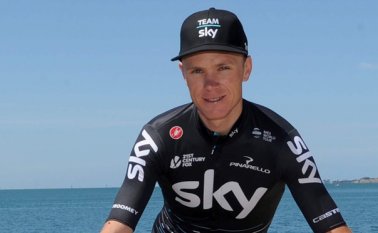 Chris Froome, ciclista británico. AFP