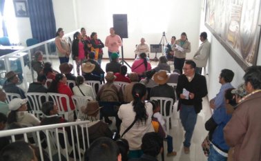 Los socios de Aspri eligieron la nueva junta directiva para el presente año. Las metas es ampliar las hectáreas cultivadas para ofrecer la cosecha a empresas embotelladoras de jugos. Roberto Ospino