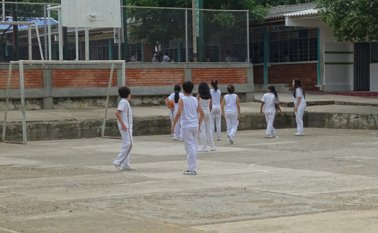 Las obras de remodelación en el colegio simón bolívar ya fueron entregadas beneficiando a 2 mil estudiantes de las tres sedes educativas. Cortesía