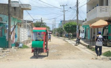 El caso ocurrió en la calle La Cuchara del barrio El Pozón. Colprensa