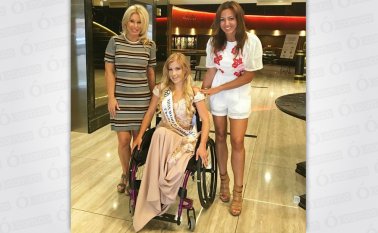 Sufre una minusvalía a causa de una mal formación en su pierna izquierda. Tomada de Instagram