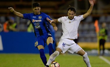 El duelo terminó con airados reclamos del Zulia a los árbitros tras la invalidación de un gol. AFP