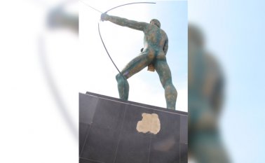 La placa no tiene valor comercial, según la Secretaría de Cultura Municipal. César Obando