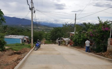 En este sector del barrio Doña Nidia ocurrió el hecho. La Opinión