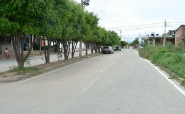 Este es ahora el panorama de las calles de la urbanización Metropóli. Con acciones populares lograron ayudas para su comunidad. Edinsson Figueroa