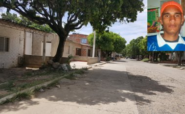 El cadáver de Yeimar Samir Forero quedó tendido a un costado de la carretera tras ser impactado en al menos tres oportunidades. La Opinión