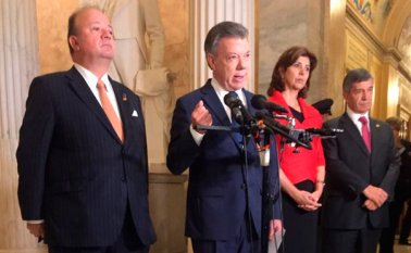 Al igual que otros funcionarios del Gobierno, el presidente Juan Manuel Santos consideró que la decisión de la Corte Constitucional no es grave, siempre y cuando la voluntad política en el Congreso se mantenga. Colprensa