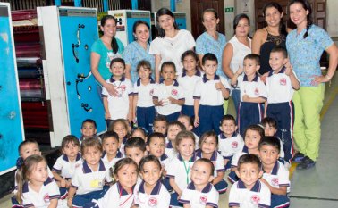 Los alumnos recorrieron algunos espacios de La Opinión. Alfredo Estévez