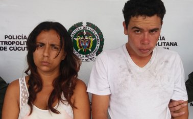 Oscar Javier Vera Jiménez residía en Pamplona y Ligia Viviana Parra Parada, en el barrio La Unión. Cortesía