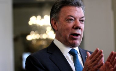 Juan Manuel Santos, presidente de Colombia. Colprensa