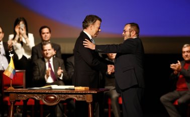 Las leyes expedidas por el presidente Juan Manuel Santos se enmarcan en la implementación del acuerdo con las Farc. Colprensa