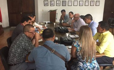 Continuas reuniones se realizan entren los mandatarios de frontera, del Catatumbo y el sur del departamento. Cortesía