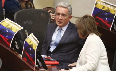 Álvaro Uribe Vélez, senador. Colprensa