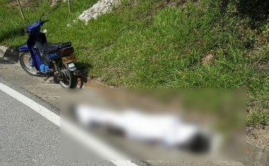 El mototaxista Brad Diosid Pérez Pérez fue asesinado mientras hacía una carrera. Cortesía