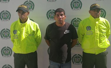 El detenido se desempeñaba como conductor. Cortesía