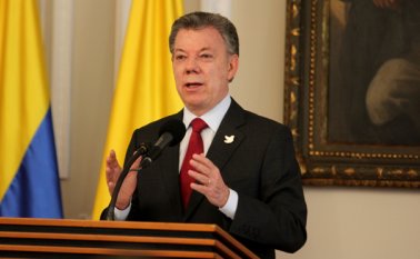 Juan Manuel Santos, presidente de Colombia Colprensa