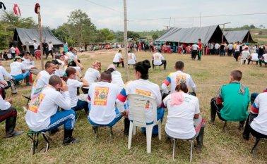 Las zonas veredales como Caño Indio, en Tibú, pasarán a ser espacios para la capacitación, por lo que ya se empiezan a definir proyectos tanto para los guerrilleros, como para las comunidades de esos territorios. Archivo
