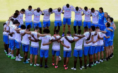 Para el portero David Ospina, Camerún "es un rival que se asemeja mucho a Venezuela". AFP