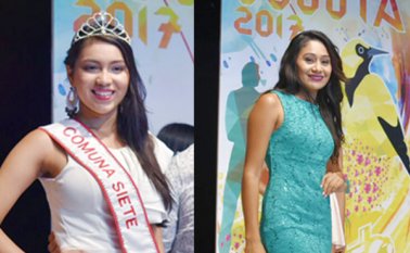 Karol Flórez representará a la Comuna 7, y Dianis Reyes, a la Comuna 8, en el reinado para escoger a la Señorita Cúcuta. Colprensa