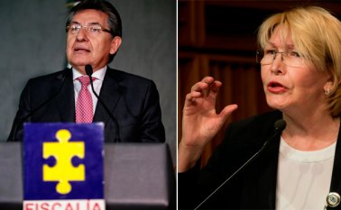 Néstor Humberto Martínez y 11 fiscales generales más expresaron su respaldo a Ortega Díaz. Archivo