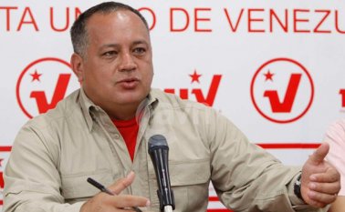 Diosdado Cabello aseguró que Santos es el “premio Nobel de la mentira”. Archivo