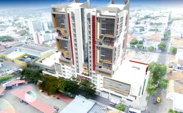Así quedaría el proyecto Ixora Centro Administrativo Cúcuta 300 años, que tendrá inversión aproximada de 40 mil millones de pesos. Cortesía