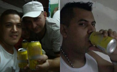 Algunos de los internos que aparecen en las fotos pagan penas por homicidio y otros delitos. Cortesía