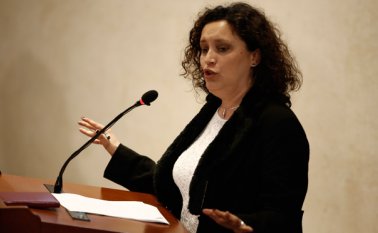 La recolección de firmas  para la consulta anticorrupción que lideran la representante Angélica Lozano (foto) y la senadora Claudia López entró en su recta final.  Colprensa