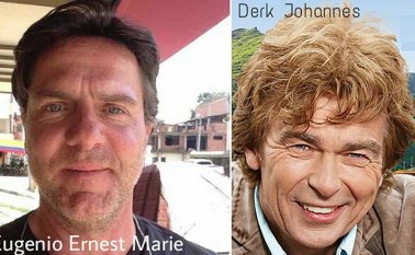 Eugenio Ernest Marie Follender, de 58, y Derk Johannes Bolt, de 62 años. Archivo