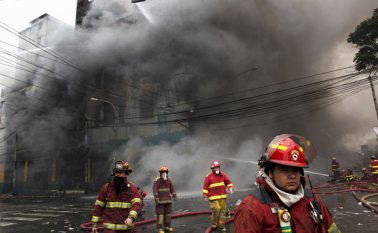 Al menos cuatro personas fueron reportadas como desaparecidas de acuerdo a las autoridades AP