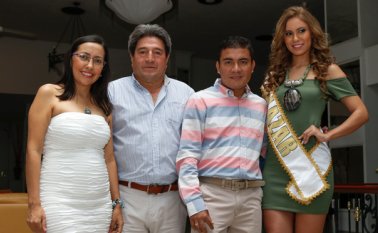 Mary Vega, Fernando Sánchez, Ronal Felipe Jaimes y Judith Ibarra. Mario Caicedo