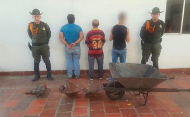 Los procesados deberán responder por el delito de explotación ilícita de yacimiento minero. Policía Nacional