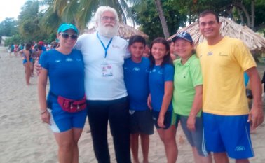 David Carrillo Rozo se bañó en oro en los 10 kilómetros, con un tiempo de 1 hora y 30 minutos. Cortesía