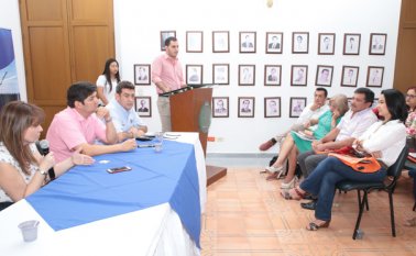 Sandra Marcela Murcia, directora del Sistema Habitacional del Ministerio de Vivienda, se reunió con alcaldes y constructores de Norte de Santander, para socializar los nuevos beneficios otorgados por el Gobierno. César Obando