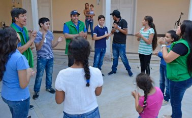 En el centro cultural Quinta Teresa se cumplió la capacitación para los niños y adultos de la Comuna dos de Cúcuta. Edinsson Figueroa