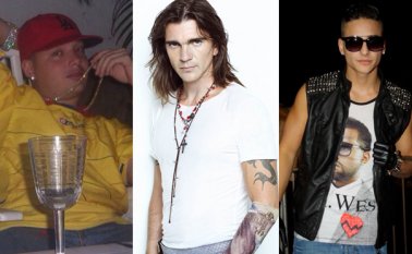 J Balvin, Juanes y Maluma. Archivo particular