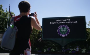 El Grand Slam en césped arranca hoy. AFP