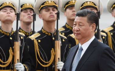 El presidente de China, Xi Jinping, lamentó que la relación bilateral con Estados Unidos estuviera ensombrecida por “factores negativos”, según un comunicado de la diplomacia china. AFP