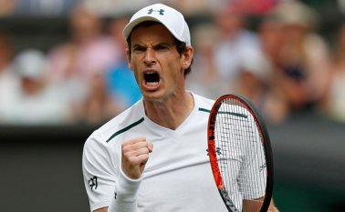 Andy Murray, el tenista número uno del mundo, dio ayer un paso importante en la reafirmación de su título, al vencer de forma contundente al kazajo Alexander Biblik. AFP