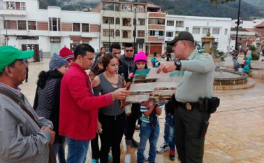 Por primera vez, las ferias y fiestas de Pamplona cuentan con este servicio de la Policía. Policía Nacional
