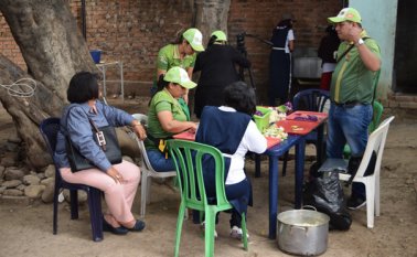 El obispo de Cúcuta, monseñor Víctor Manuel Ochoa Cadavid, envió su mensaje de ánimo y agradecimiento a los fieles por esta loable labor.
 Cortesía