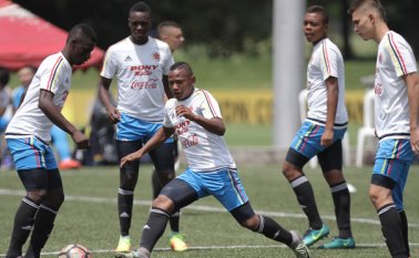 La selección sub-17 de Colombia, dirigida por el entrenador Orlando Restrepo, sigue con su preparación para la cita orbital, y como parte de su fogueo participará en un cuadrangular amistoso con India, México y Chile. Archivo