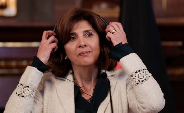 Ministra de Relaciones Exteriores, María Ángela Holguín. Colprensa