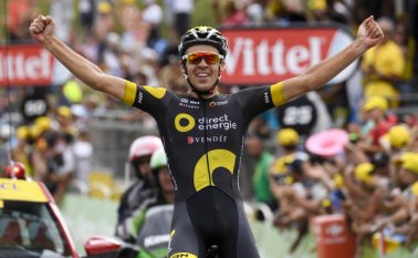 Lilian Calmejane, ciclista francés. AFP