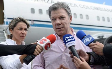 Juan Manuel Santos, presidente de Colombia. Presidencia