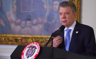 Juan Manuel Santos, presidente de Colombia. Colprensa