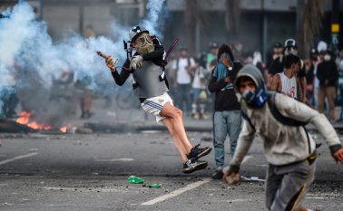 Las protestas dejan 91 muertos. Archivo